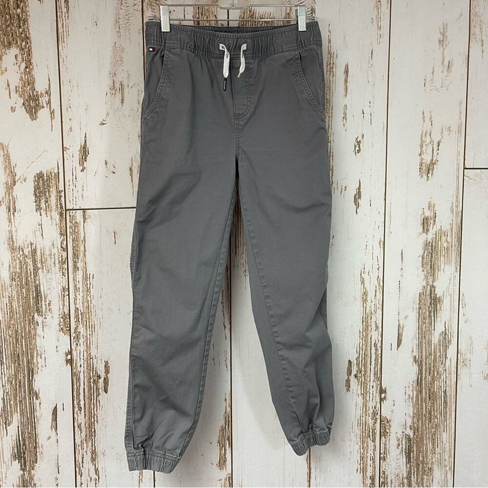 Tommy Hilfiger, Grey Jogger Pants, Size L(16/18). In excellent condition!